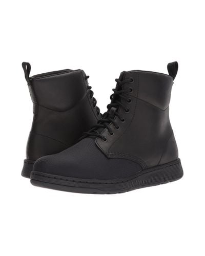 Dr. Martens Leather Mono Rigal Cordura in Black for Men - Lyst