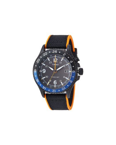 timex three gmt