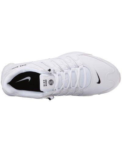 Nike Shox Nz Eu (white/black/triple White) Men's Running Shoes for Men -  Lyst