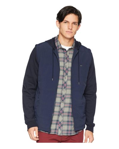rvca logan puffer jacket
