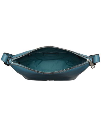 dufflette leather crossbody bolsa