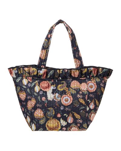 Loeffler Randall Synthetic Claire Nylon Canvas Tote Handbags in Beige