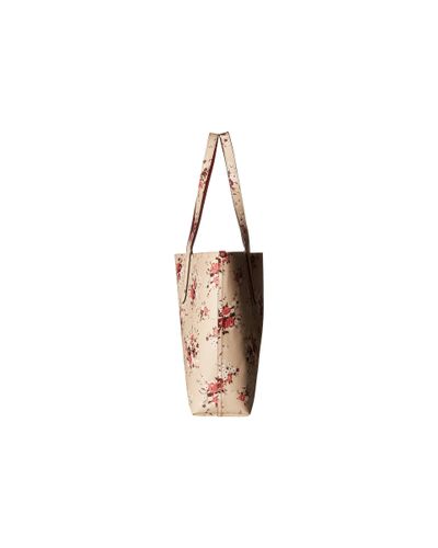 coach floral highline tote