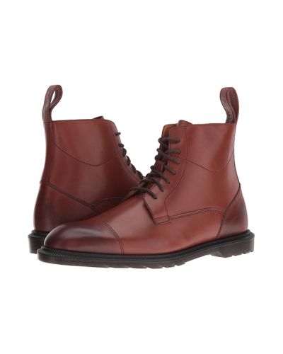 Dr martens zak 7 eye boot marron Clearance