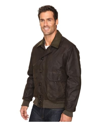 filson ranger oil cloth bomber