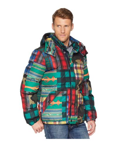 ralph lauren patchwork jacket