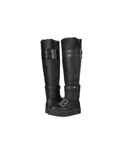 UGG Leather Moto Punk Over-the-knee in 