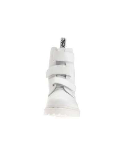dr martens coralia white boots