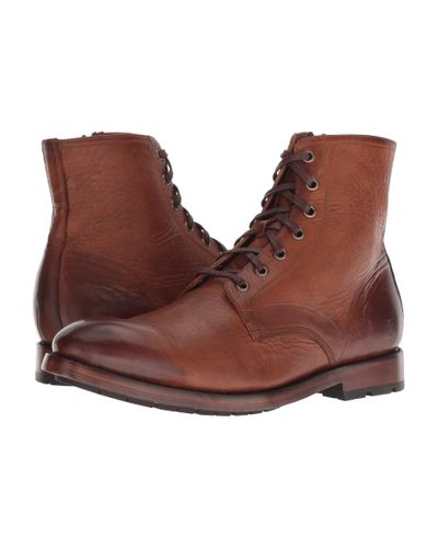 bowery lace up frye