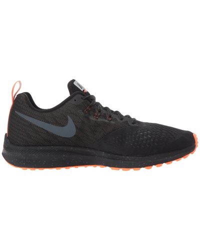 Nike Rubber Air Zoom Winflo 4 Shield in Black/Anthracite/Anthracite (Black)  for Men | Lyst