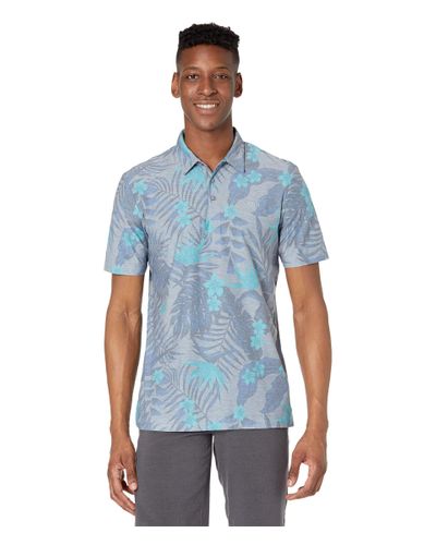 travis mathew grey polo