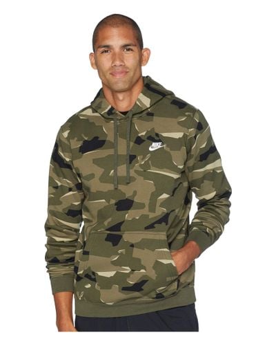 camo nike pullover