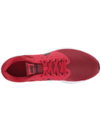 Nike Synthetic Downshifter 7 Running Shoe in University Red Black White  (Red) for Men - Lyst