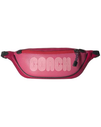 coach pink fanny pack