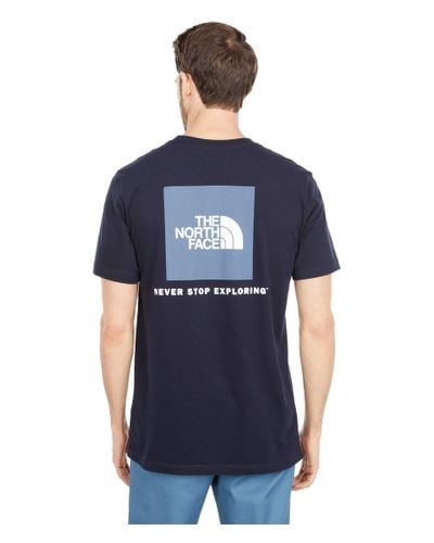 north face navy t shirt