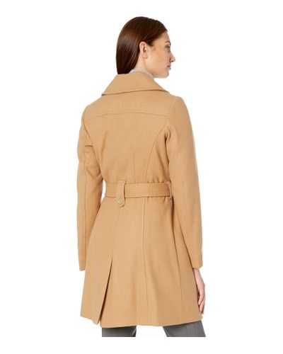 michael kors belted wrap coat