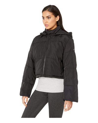 Alo Yoga Synthetic Introspective Quilted Jacket (black) Coat - Lyst