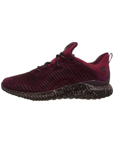 adidas Originals Alphabounce Sushi Suede (maroon/trace Khaki/white) Men's  Running Shoes for Men - Lyst