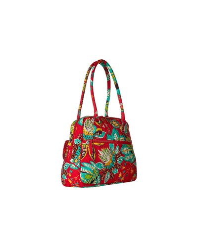 vera bradley turnlock tote
