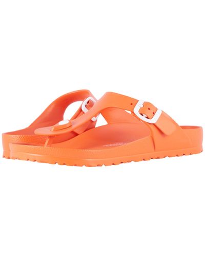 birkenstock gizeh coral