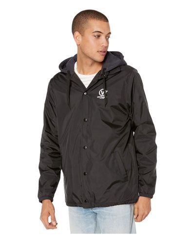 vans riley jacket black