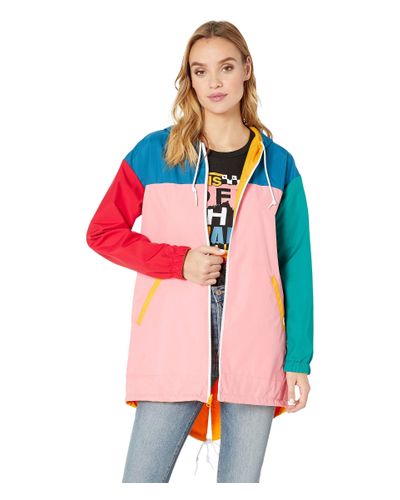 vans mercy reversible parka patchwork