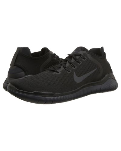 Nike Synthetic Free Rn 2018 (black/anthracite) Men's Running Shoes for Men  | Lyst