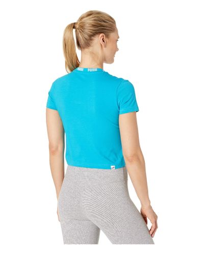 puma amplified cropped tee