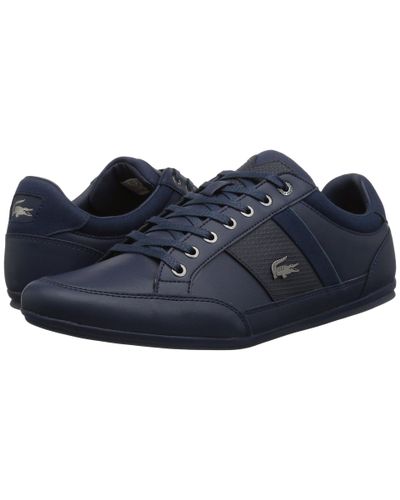 Lacoste Synthetic Chaymon 118 1 Cam Trainers in Navy/Green (Blue) for Men -  Lyst