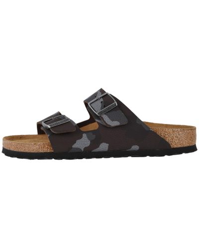mens camo birkenstocks