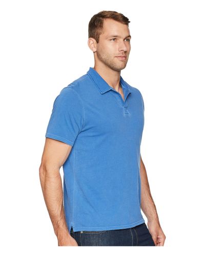 Threads For Thought Cotton Dune Polo (varsity Blue) Clothing for Men - Lyst