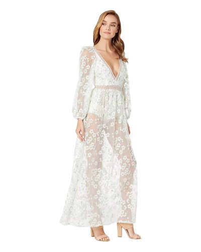 for love and lemons eclair maxi dress