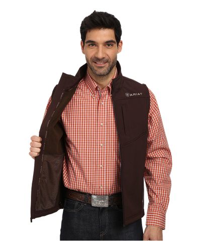 ariat vernon softshell vest