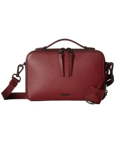 Tumi voyageur aberdeen leather crossbody sale