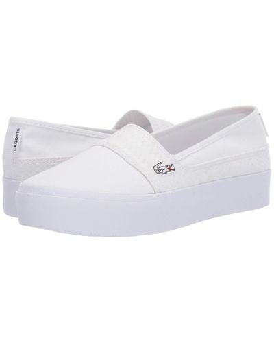 Lacoste marice womens white Clearance