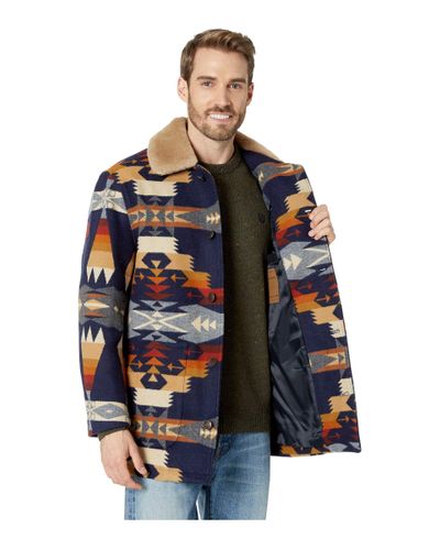 pendleton shearling coat