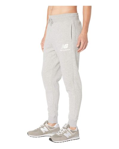 new balance essentials brushed sweatpants