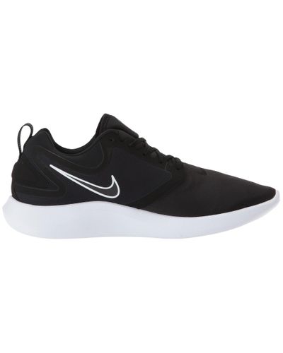 nike lunarsolo black running shoes