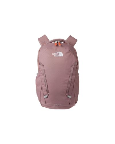 north face vault backpack in pink