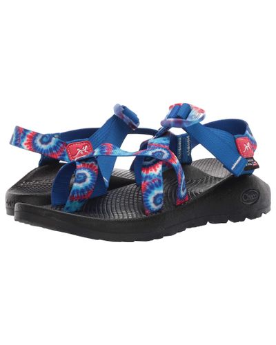 chaco sandals tie dye