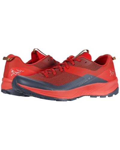 Arc'teryx Lace Norvan Vt 2 Low-top sneakers in Red for Men - Lyst