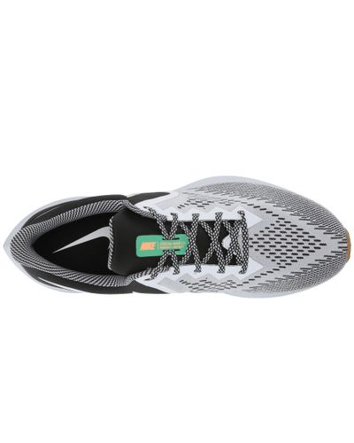 Nike Rubber Zoom Winflo 6 Se (black/white/gum Light Brown) Men's Running  Shoes for Men | Lyst
