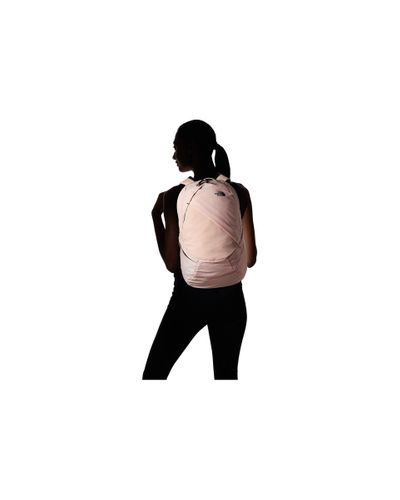 north face backpack light pink