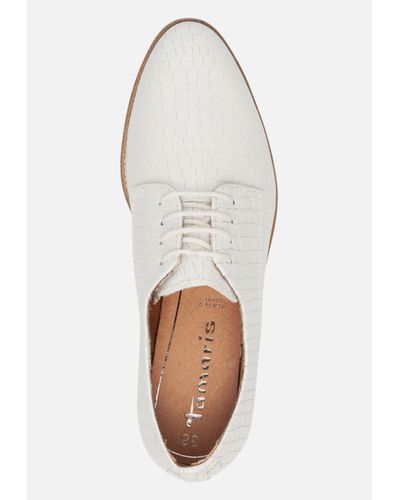Tamaris PureRelax veterschoenen wit - Schoenen.nl