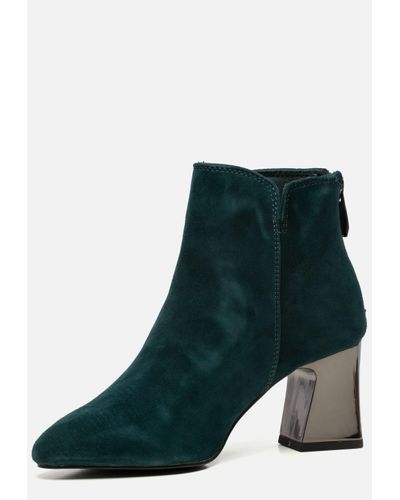 Tamaris Enkellaarsjes Blauw in het Blauw - Lyst