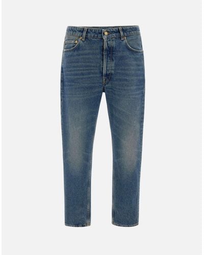 Golden Goose Happy Denim Jeans Mit Normaler Passform - Blau