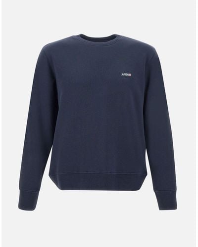 Autry Marineblaues Baumwoll-Sweatshirt Von Main Apparel