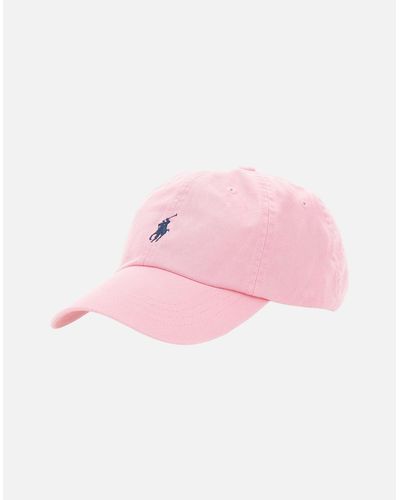 Polo Ralph Lauren Core Replen Baseball-Baumwollmütze – Ikonisches Gesticktes Logo - Pink