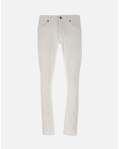 Dondup George Skinny-Fit-Jeans - Weiß