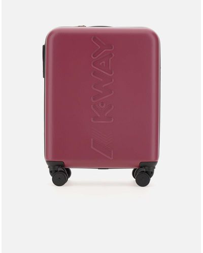 K-Way Kleiner Trolley-Koffer Von Cabin K-Air - Lila